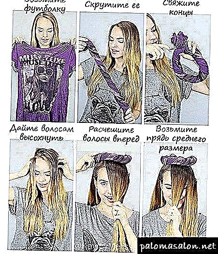 Навиткајте ја косата со маица (35 фотографии): сопствени решенија со одлични резултати!