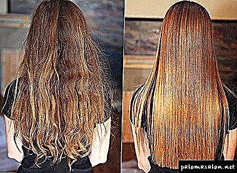 Ngjyrosje e flokëve keratin (keratinizim)