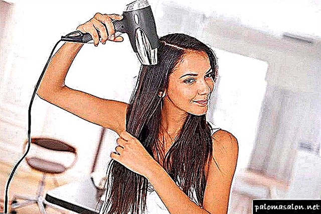 Како да се исуши косата дома?