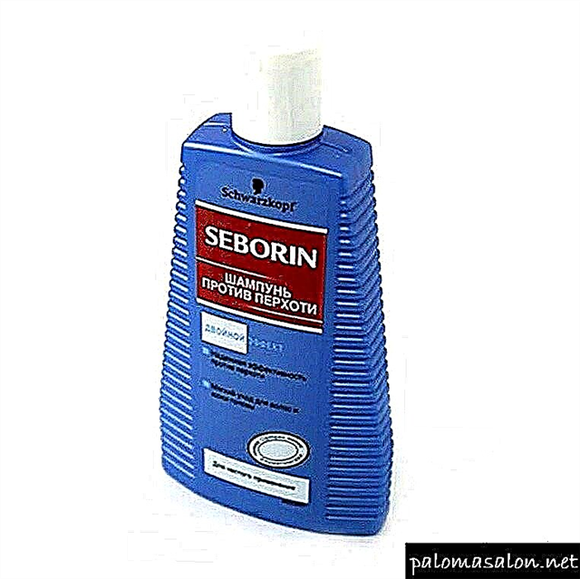 Seborin (shampoo) recensiones, compositionem, types