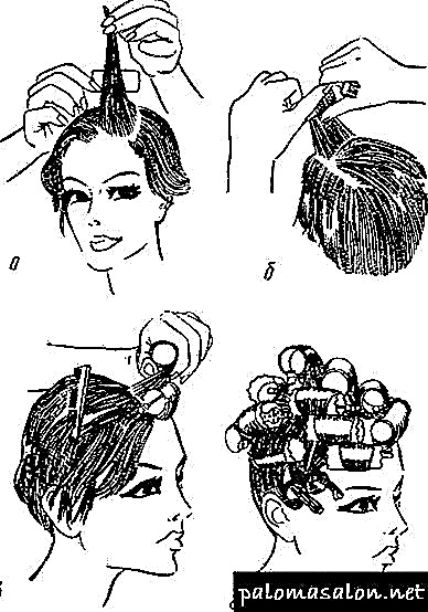 نحوه باد کردن مو بر روی موها: انواع پاپیلوت ها ، روش های پیچش خوردگی