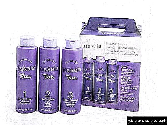 Trissola keratin - review lengkap babagan straightener rambut