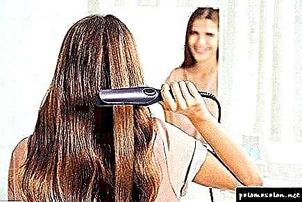 صاف کردن موهای سرامیکی - موها را با آهن صاف کنید