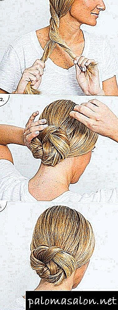 10 cara kanthi cepet nggawe gaya rambut asli kanggo rambut dawa