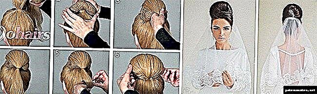 Poto gaya rambut kawinan anu pangsaéna pikeun rambut sedeng