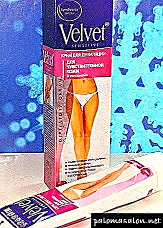 Krem depilimi Velvet (Velvet) me recensione dhe udhëzime për përdorim