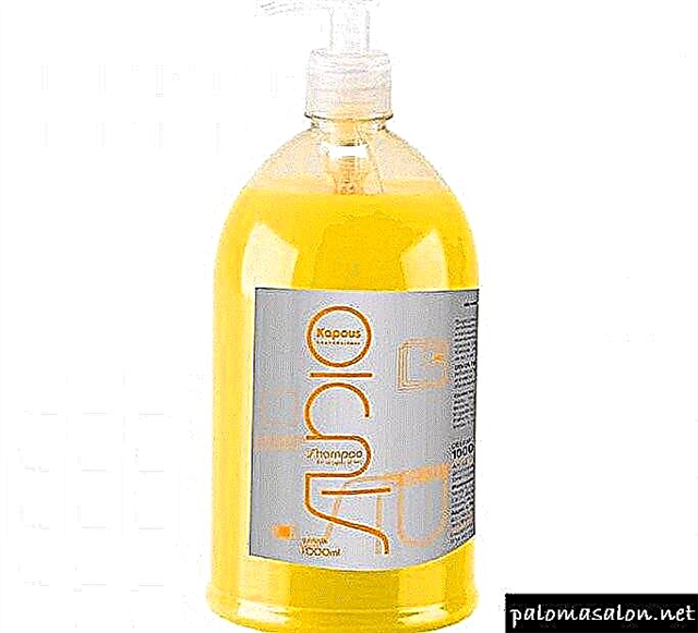 Soch uchun shampunlar Capus - go'zallikka erishishning 14 asosiy vositasi