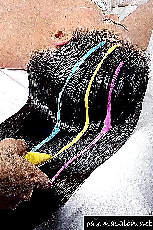 Kleur van haarverf: perfekte kleur sonder ammoniak