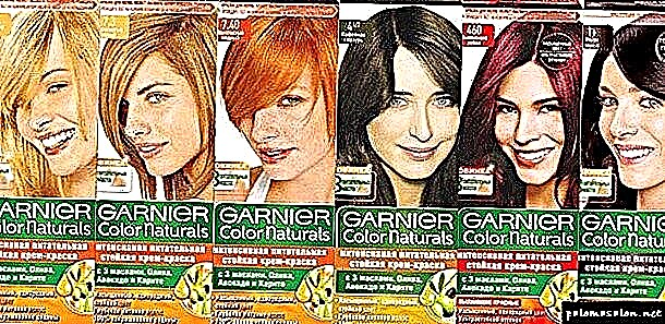 Paleta me ngjyra e flokëve Garnier