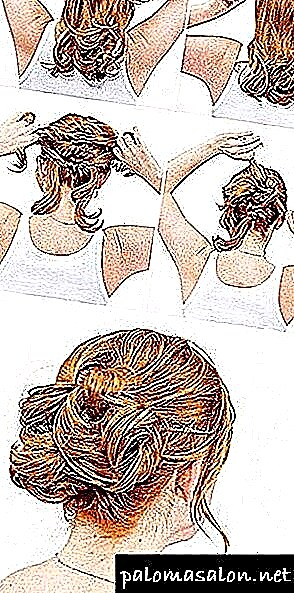 Gaya rambut pikeun rambut sedeng - kanggo unggal dinten