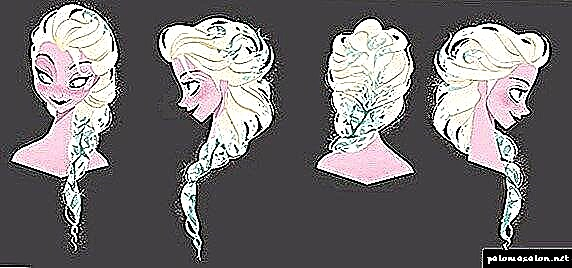 Замрзната фризура на Елса: 2 стилски стилови на коса