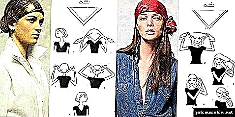 Како да врзете шал на главата - најдобрите опции со фотографии и видеа