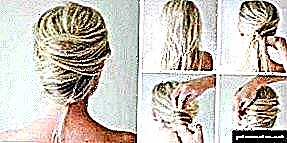 Mecut gaya rambut (ing 5-10 menit): cepet lan apik