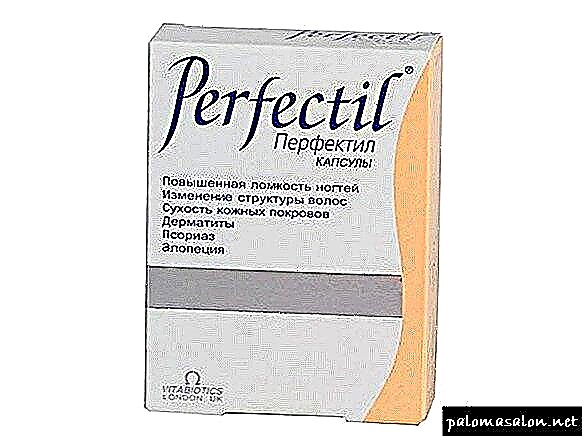 Vitamin Sampurna kanggo mundhut rambut - tinjauan lengkap babagan obat kasebut